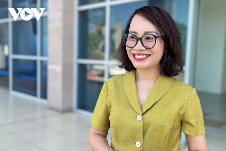 Bà Nguyễn Thị Minh Nhâm, Giám đốc - Tổng Biên tập Đài Phát thanh - Truyền hình và Báo Bình Phước