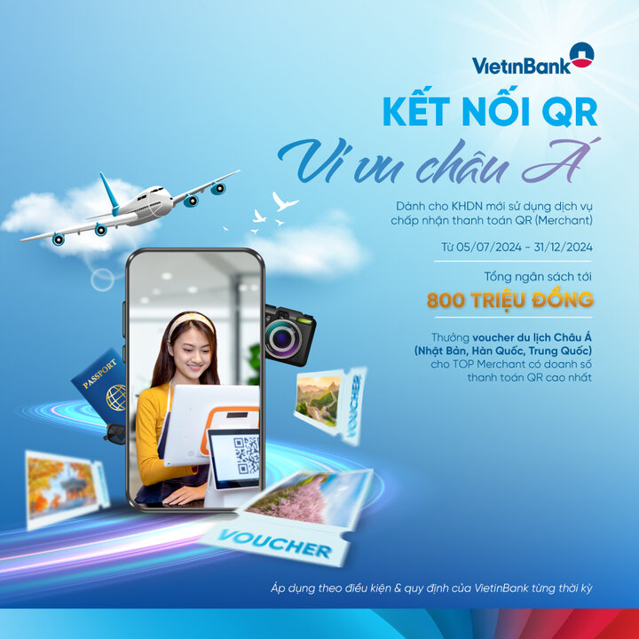 VietinBank 'tung' ưu đãi thúc đẩy doanh nghiệp kết nối dịch vụ thanh toán QR - 1