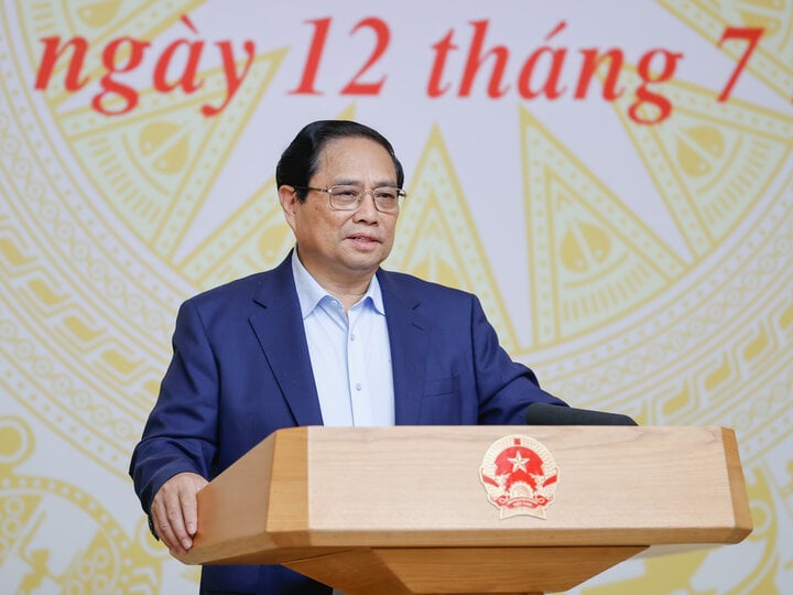 Ủy viên Bộ Chính trị, Thủ tướng Phạm Minh Chính. (Ảnh: VGP)