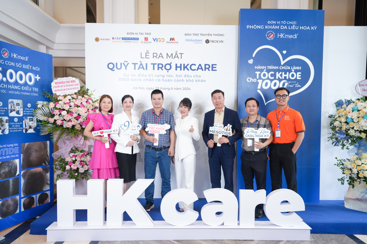 Lễ ra mắt Quỹ tài trợ HKcare tại khách sạn FTE Ba Đình, Hà Nội ngày 29/6/2024.