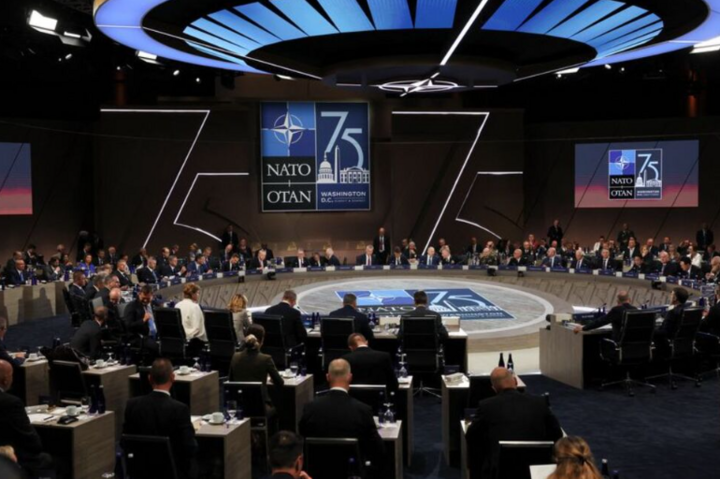 Hội nghị thượng đỉnh NATO tại Washington, Mỹ, ngày 11/7. (Ảnh: Reuters)