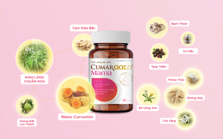 CumarGold Mama - Giải pháp lợi sữa khoa học hỗ trợ cho mẹ ít sữa, mất sữa - 2