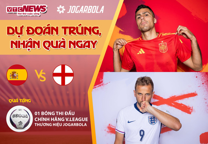 Quà tặng dành cho người thắng cuộc là 1 bóng thi đấu chính thức của V.League thương hiệu JOGARBOLA.