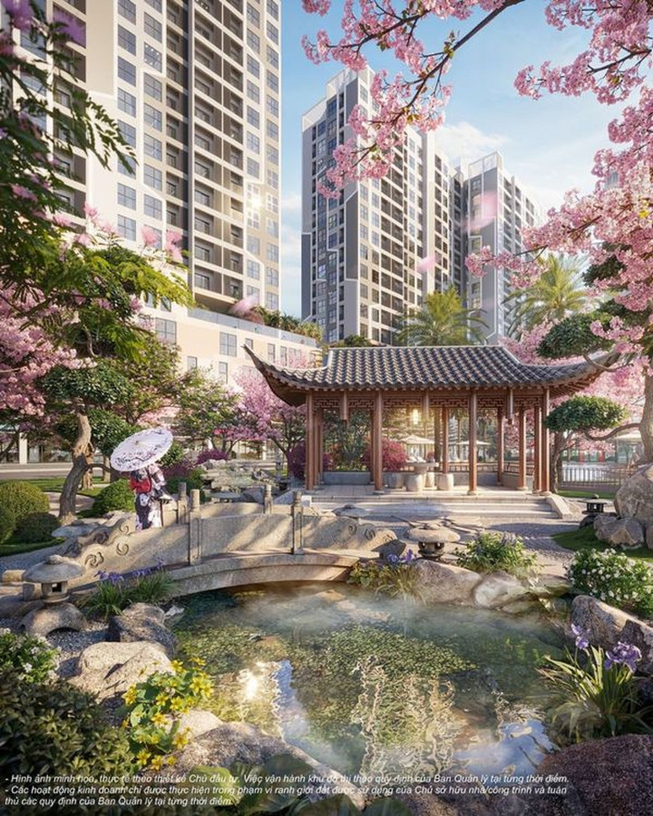 Cư dân được tận hưởng chất sống chuẩn Nhật tại Princess’s Manor.