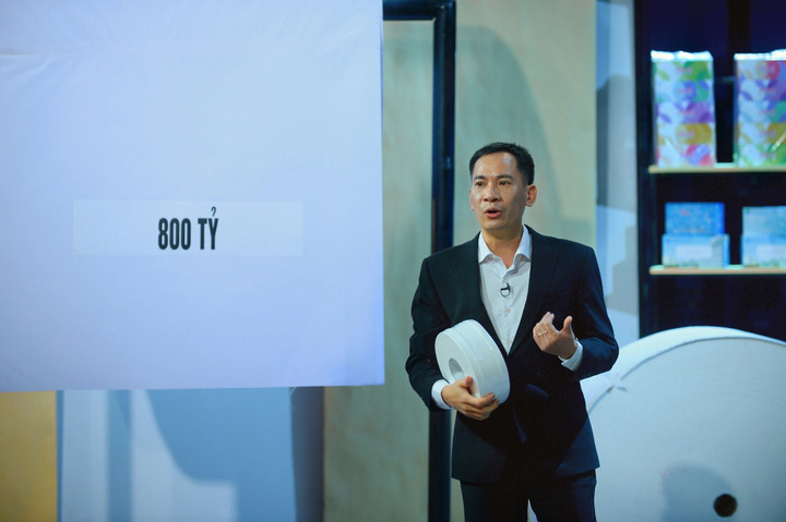 Một startup có tiếng kinh doanh trong lĩnh vực giấy tham gia gọi vốn tại Shark Tank mùa 6.
