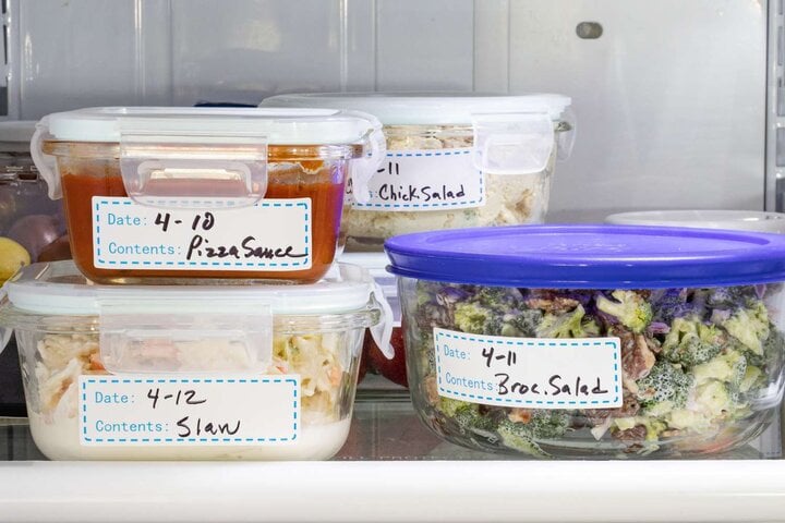 Chọn hộp đựng thực phẩm chất lượng cao giúp bảo quản thức ăn thừa an toàn, thơm ngon. (Ảnh: The Spruce Eats)