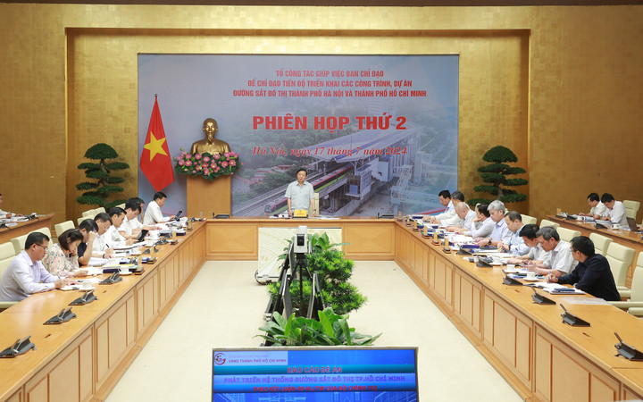 Toàn cảnh phiên họp. (Ảnh: VGP)