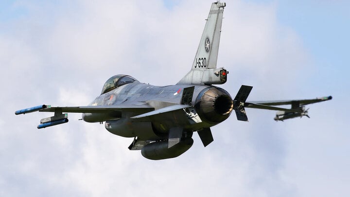 Tiêm kích F-16 trong biên chế không quân Hà Lan. (Ảnh: Getty Images)