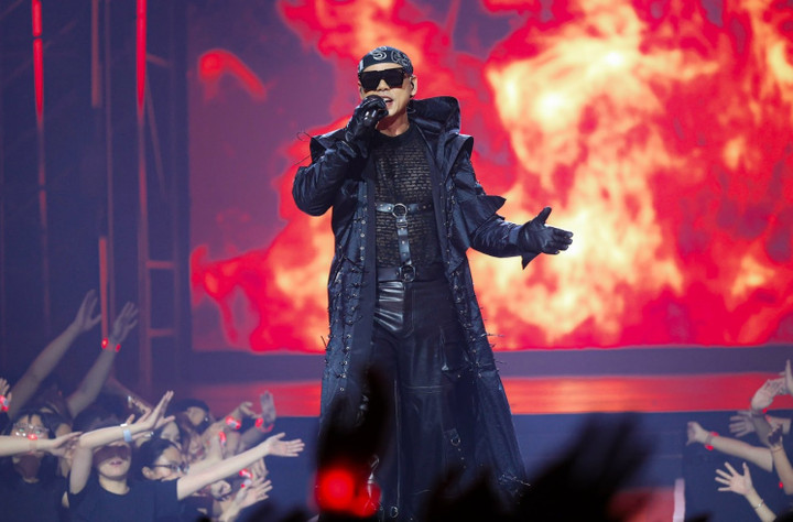 Phan Đinh Tùng bùng nổ trong chương trình.