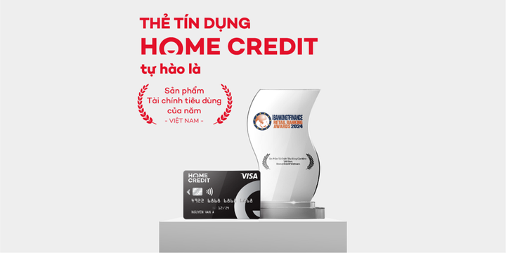 Thẻ tín dụng Home Credit Việt Nam được vinh danh là ‘Sản phẩm Tài chính tiêu dùng của năm’ tại Giải thưởng Asian Banking & Finance 2024.