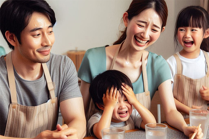 Nhà em chồng thường xuyên kéo đến nhà ăn uống. (Ảnh minh họa được tạo bởi AI)