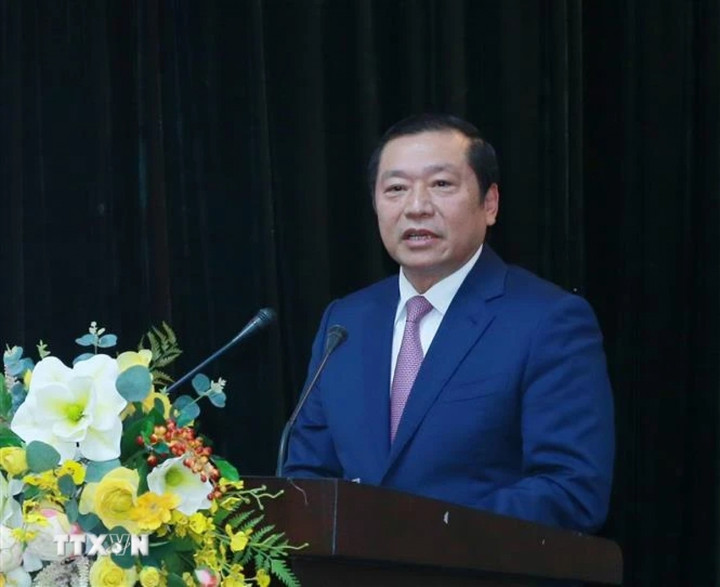 Ông Lại Xuân Môn, Phó Trưởng ban Thường trực Ban Tuyên giáo Trung ương: Cuốn sách "Xây dựng và phát triển nền văn hóa Việt Nam tiên tiến, đậm đà bản sắc dân tộc" của đồng chí Tổng Bí thư Nguyễn Phú Trọng có giá trị lý luận và thực tiễn quan trọng đối với sự nghiệp xây dựng và phát triển văn hóa, con người Việt Nam.