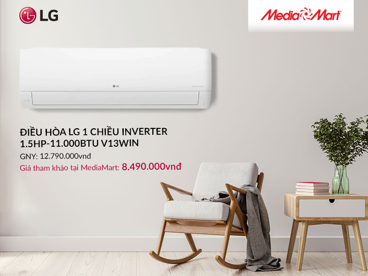 Loạt điều hòa tiết kiệm điện bán chạy xả hàng, giảm sâu, giá chỉ từ 4,99 triệu - 4