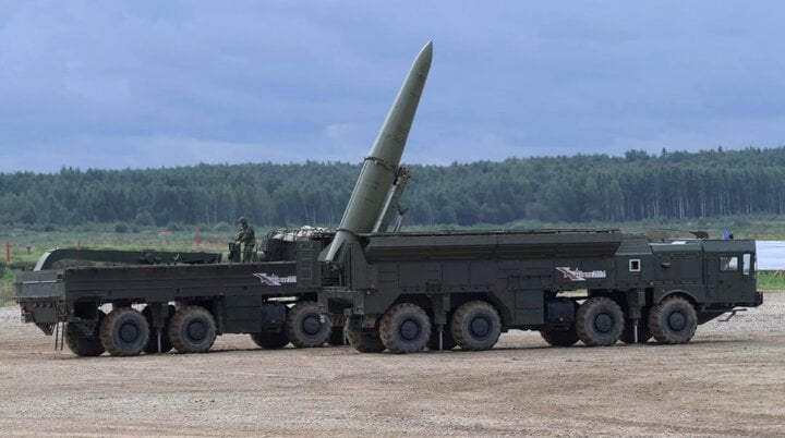 Hệ thống tên lửa Iskander-M của Nga. (Ảnh: Sputnik)