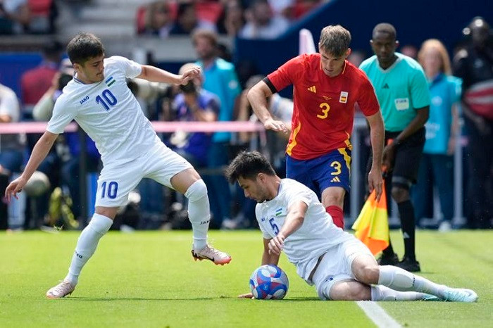 U23 Dominican Republic chạm trán U23 Spain tại Olympic bóng đá nam.