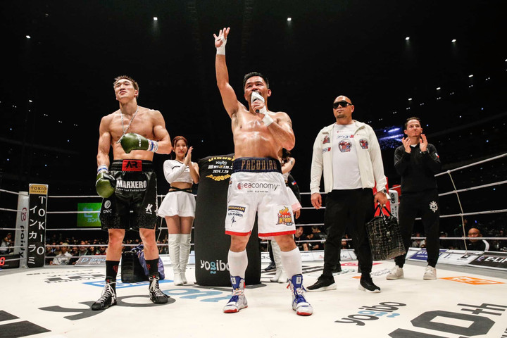 Pacquiao gây chú ý khi thượng đài ở tuổi 45