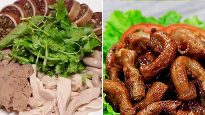 Lòng bò ít được bày bán tại các chợ dân sinh hơn so với lòng lợn. (Ảnh minh hoạ: Pinterest)