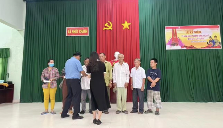 Long An: UBND xã Nhựt Chánh tưởng nhớ, tri ân người có công nhân ngày 27/7 - 2