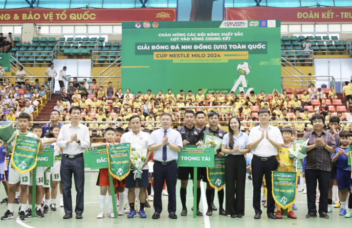Giải U11 toàn quốc 2024 khai mạc tại Bắc Ninh.