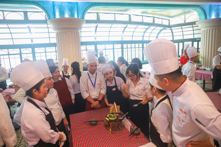 Các cuộc thi, giao lưu với đầu bếp danh tiếng thế giới là cơ hội mà các nhân sự ngành F&B ao ước.