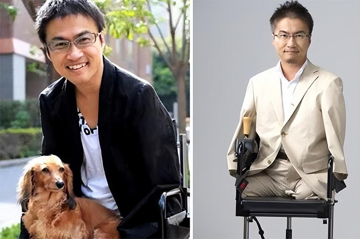 Với khả năng diễn thuyết tốt, chỉ số IQ cao, Ototake nhanh chóng được biết đến. (Ảnh: Toutitao)