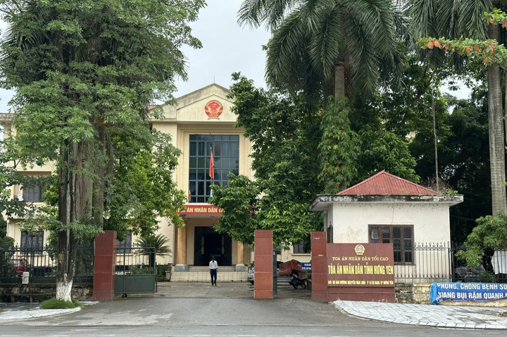 TAND tỉnh Hưng Yên, nơi diễn ra phiên toà.