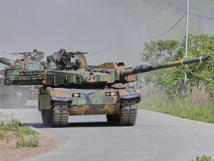 Xe tăng K2 Black Panther.