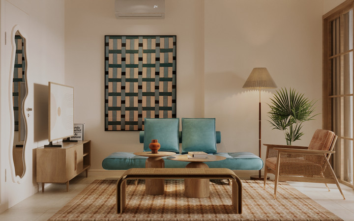 Căn hộ biển Libera Nha Trang bàn giao hoàn thiện nội thất như khách sạn 5 sao, đáp ứng vừa nghỉ dưỡng vừa cho thuê.