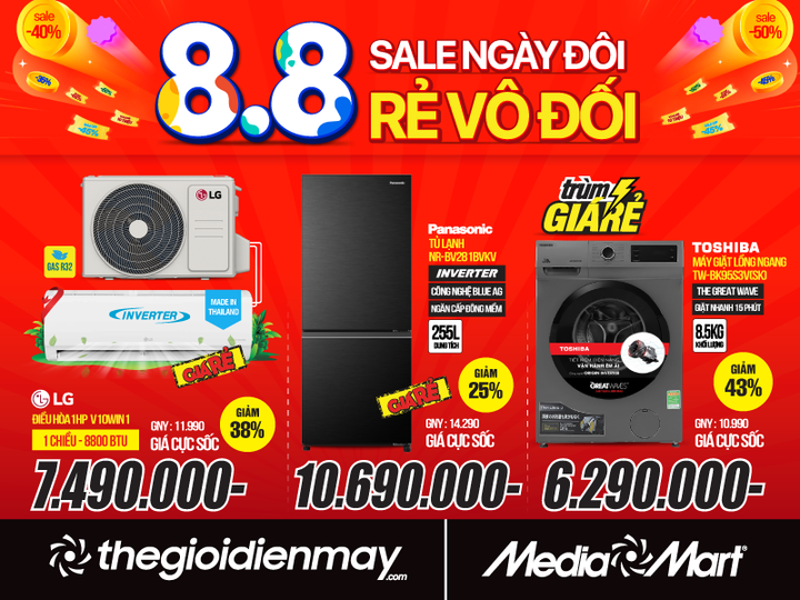 8/8 - MediaMart sale ngày đôi - rẻ vô đối tới 50% - 3