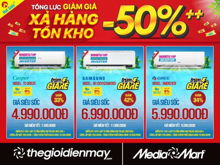 Siêu thị điện máy MediaMart 'Tổng lực giảm giá - Xả hàng tồn kho' - 3
