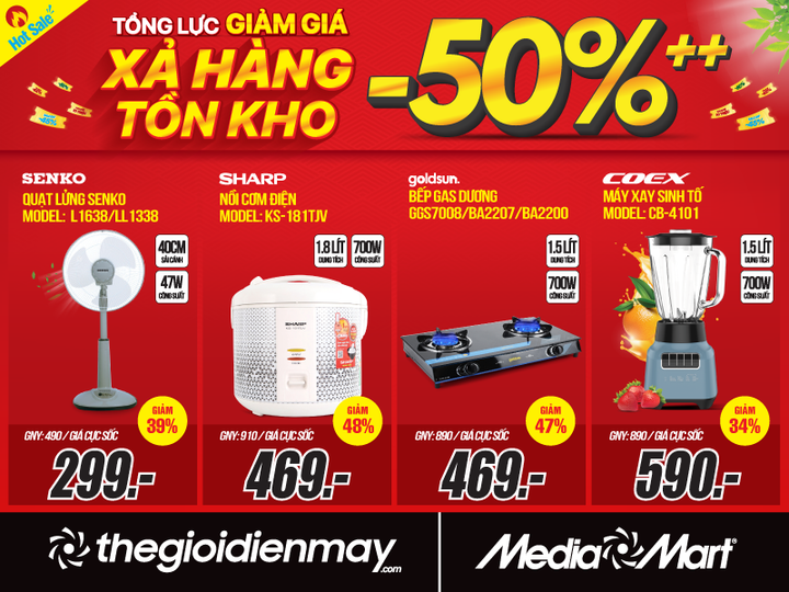 Siêu thị điện máy MediaMart 'Tổng lực giảm giá - Xả hàng tồn kho' - 5