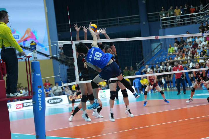 Nguyễn Thị Bích Tuyền là tuyển thủ chơi hay nhất bên phía Việt Nam.