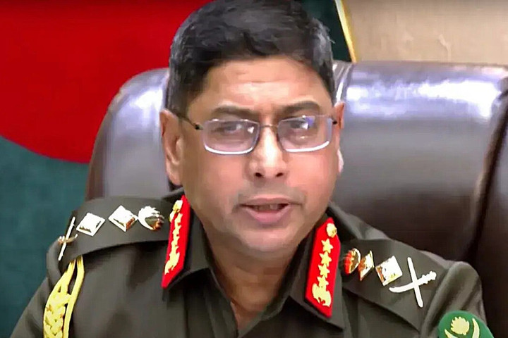 Tổng tư lệnh quân đội Bangladesh, Đại tướng Waker-Us-Zaman. (Ảnh: NDTV)