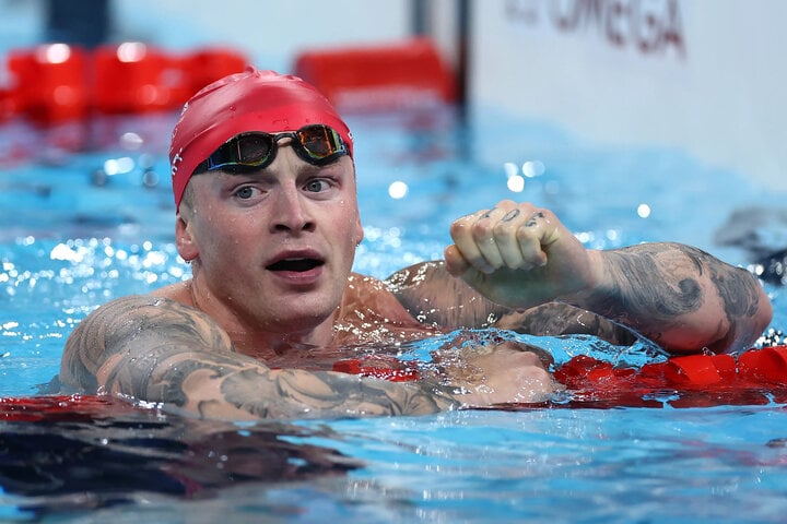 VĐV bơi lội Adam Peaty.