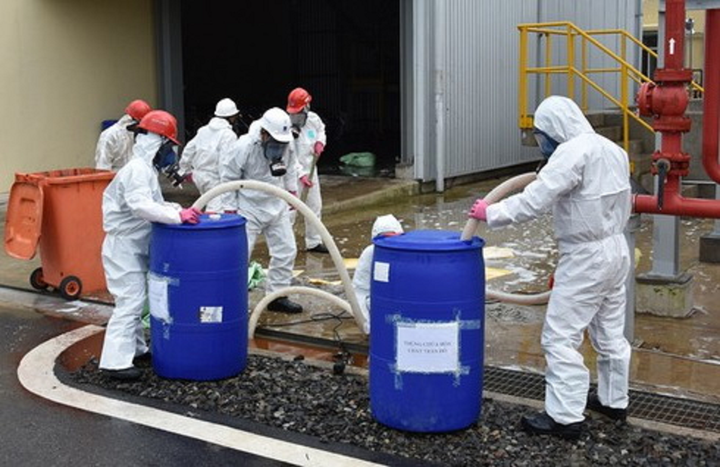 Trách nhiệm thực hiện biện pháp khi sử dụng hoá chất.