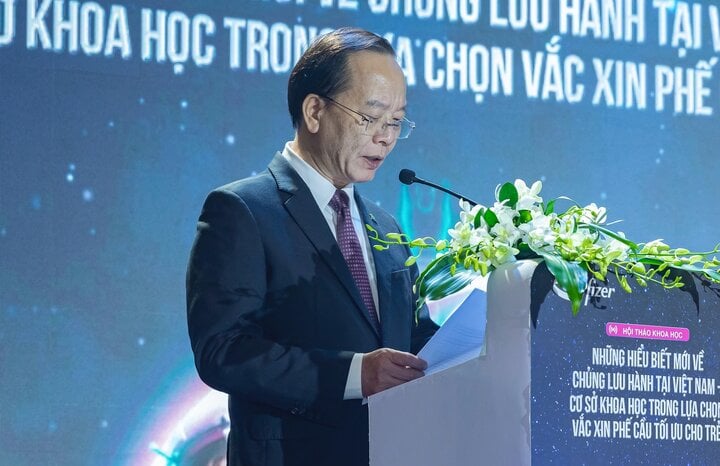 PGS.TS.BS Trần Minh Điển phát biểu tại hội thảo.