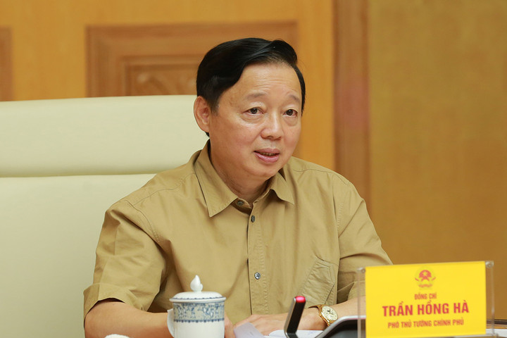 Phó Thủ tướng Trần Hồng Hà. (Ảnh: VGP)