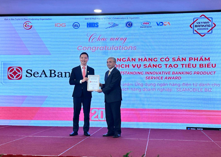 SeABank lần thứ 4 liên tiếp được vinh danh là Ngân hàng Việt Nam tiêu biểu - 1