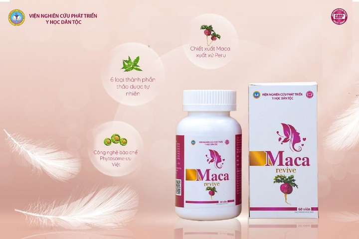 Maca Revive: Bí quyết giúp phụ nữ giảm triệu chứng mãn kinh - 1