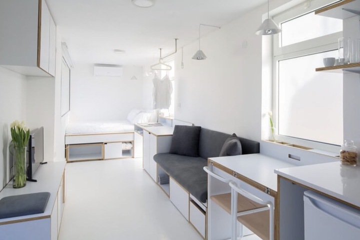 Thiết kế căn hộ 15m2 lý tưởng cho người độc thân - 1