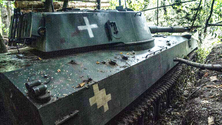 Một khẩu pháo tự hành của Ukraine ở khu vực Kharkov, ngày 5/8. (Ảnh: Getty)