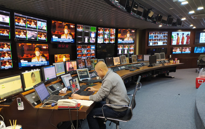 Vận hành mạng truyền dẫn phát sóng tại Đài Truyền hình kỹ thuật số VTC.