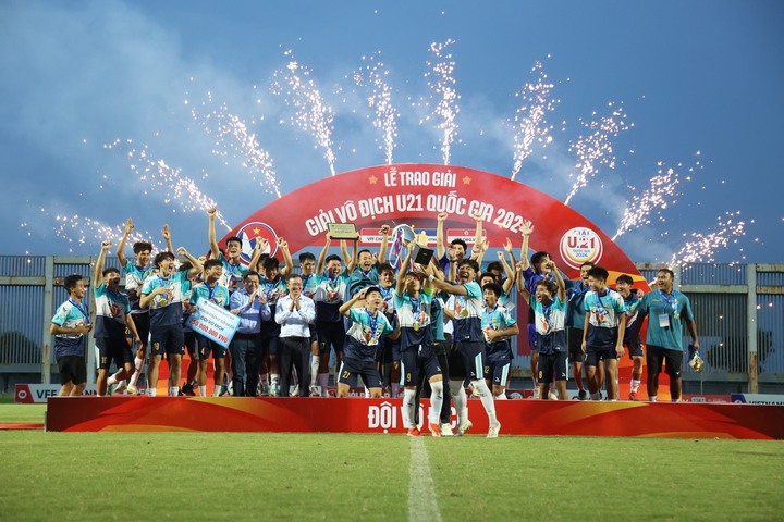 HAGL vô địch giải U21 Quốc gia 2024.