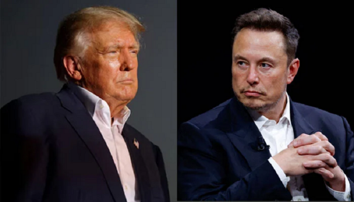 Tỷ phú Elon Musk sẽ phỏng vấn ông Trump trên mạng xã hội X vào ngày 12/8, theo giờ Mỹ. (Ảnh: Reuters)
