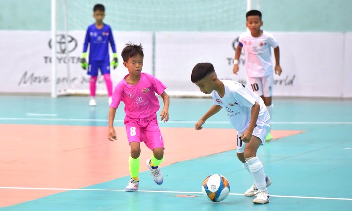 Giải U9 toàn quốc 2024 đang tranh tài.