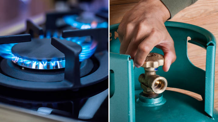 Sau khi sử dụng bếp gas hãy khoá van bình gas trước rồi mới tắt bếp (Ảnh: Istock)