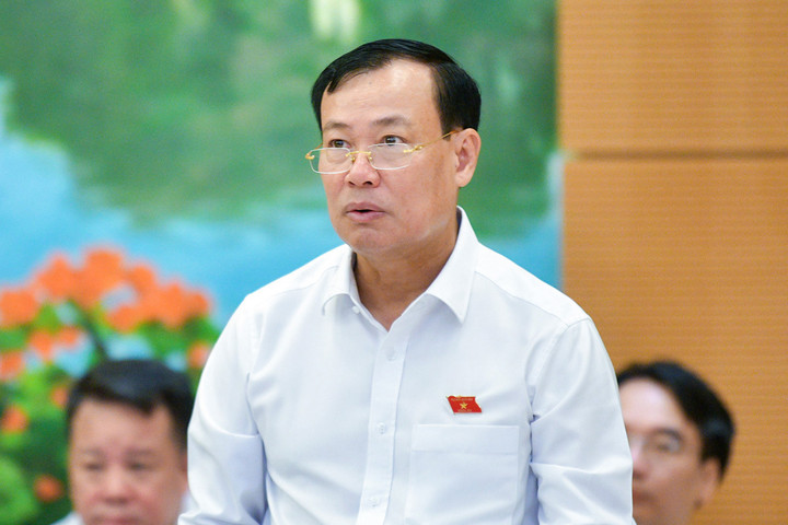 Chủ nhiệm Ủy ban Quốc phòng và An ninh Lê Tấn Tới. (Ảnh: quochoi.vn)