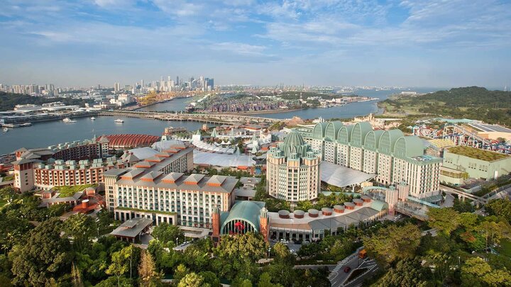 Resorts World Sentosa đón 20 triệu lượt khách mỗi năm.