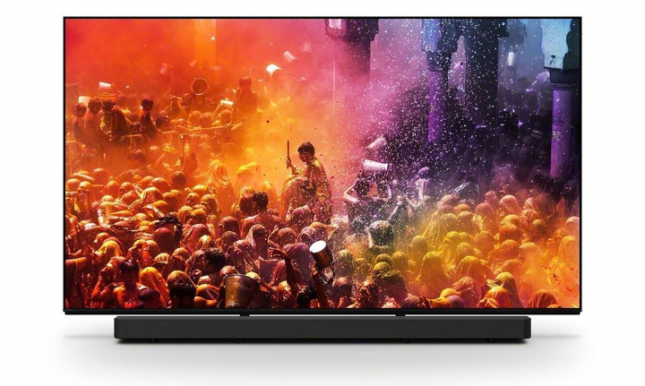 TV Sony BRAVIA 9 kết hợp cùng sản phẩm loa thanh BRAVIA Theatre Bar 9.