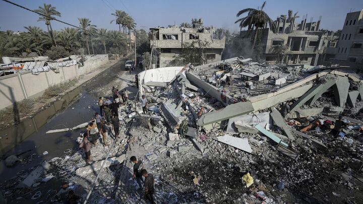 Số người thương vong tại dải Gaza ngày càng tăng. (Ảnh: AP)